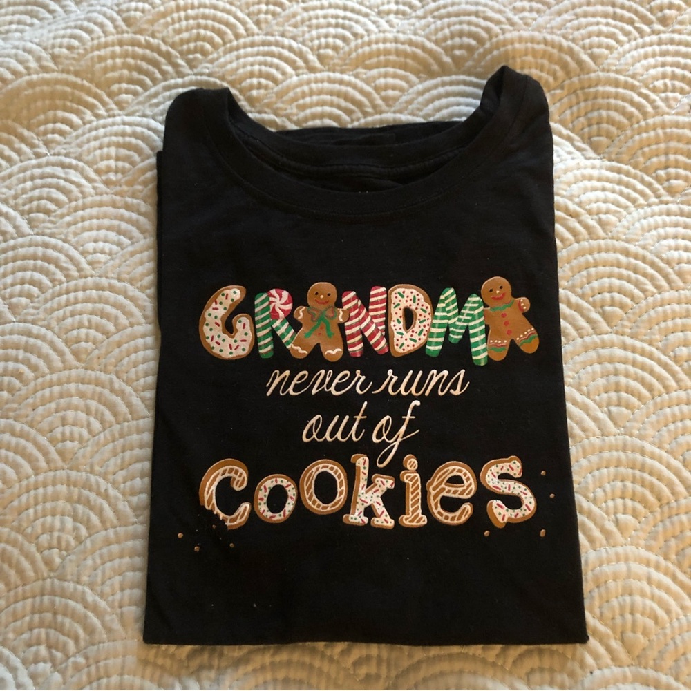 Grandma Cookie Black Tee T-Shirt 3X